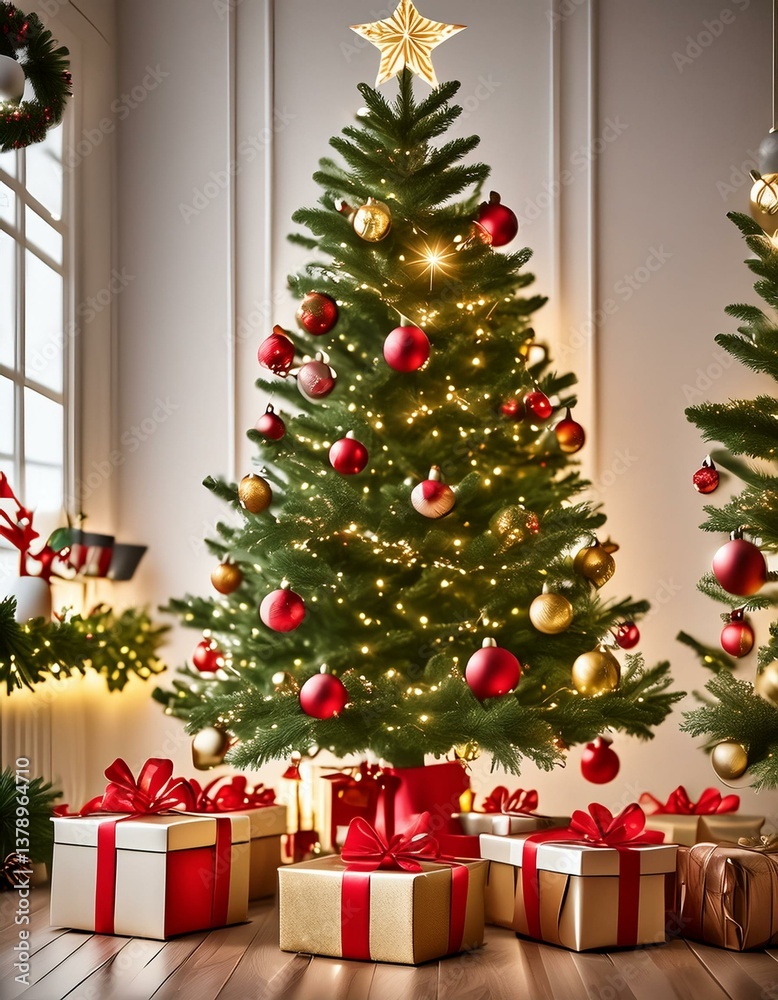 christmas decoration on a christmas tree christmas decoration on a christmas tree