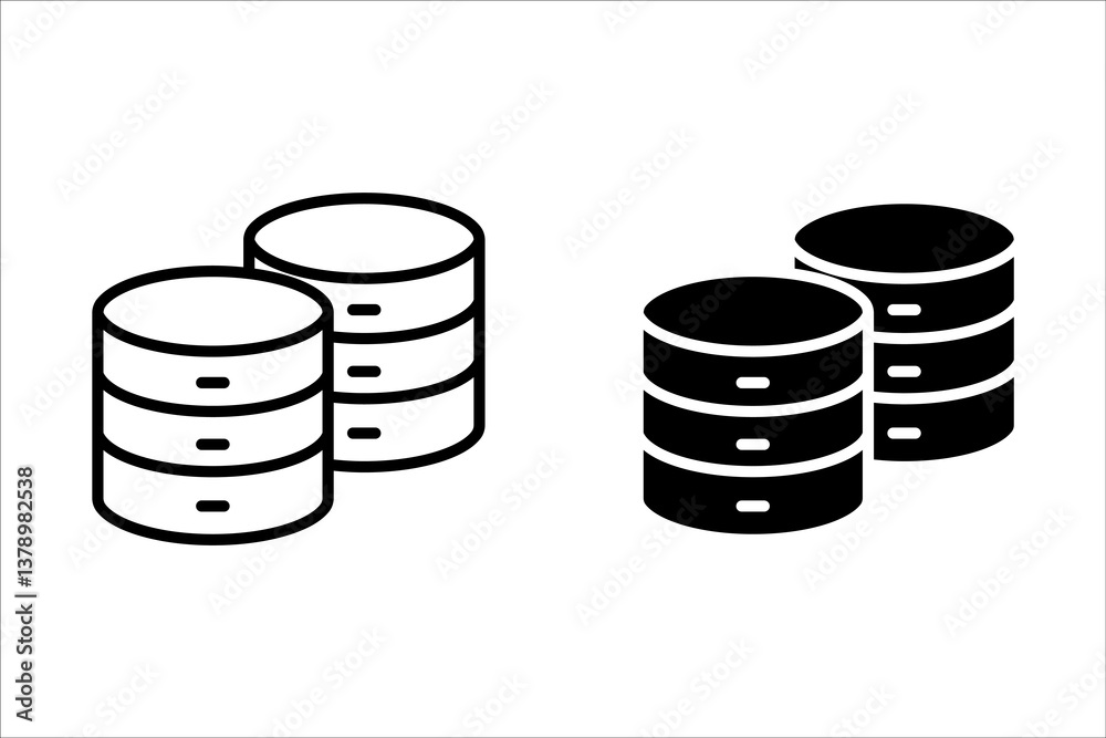 Database icon or logo isolated sign symbol vector illustration - high quality black style vector icons
Database icon or logo isolated sign symbol vector illustration - high quality black style vector icons