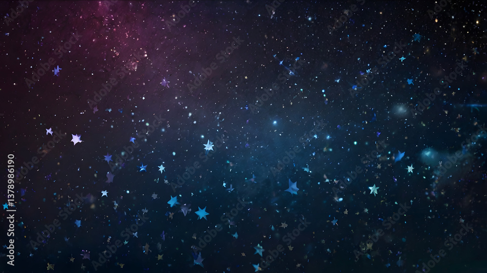 Obraz premium space background with stars