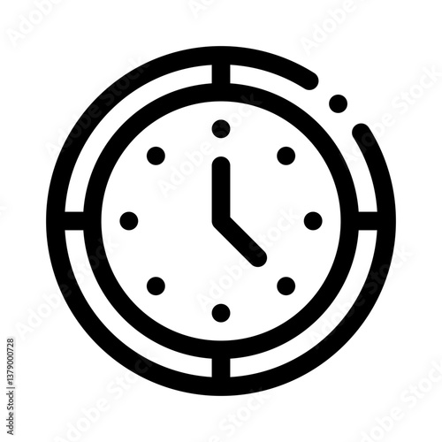 alarm line icon