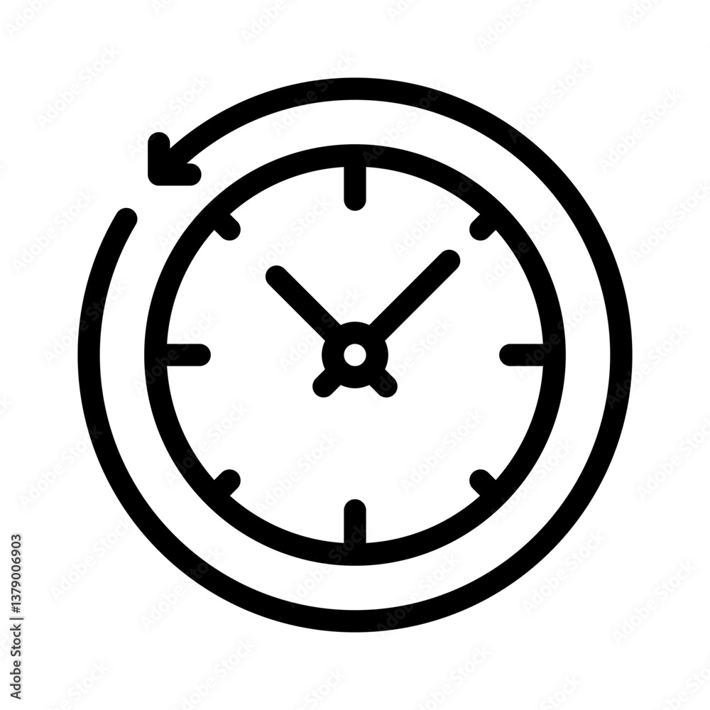 clock line icon clock line icon