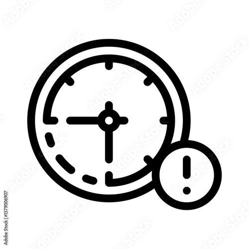deadline line icon