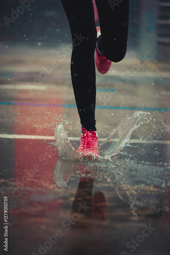Foto Active Lifestyle: Running and Workout Moments