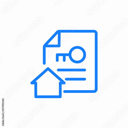 home documents icon sign vector