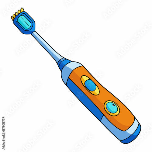 toothbrush isolated on white background