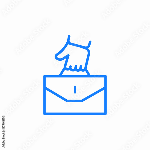 work business icon sign vector