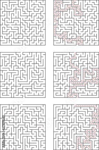 Complex Maze Puzzles Solution Paths Illustrated StepbyStep Guide
