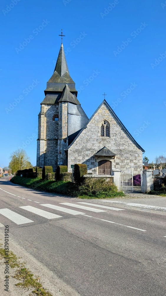 Fototapeta premium BOSC-GUERARD-SAINT-ADRIEN (Seine-Maritime)
