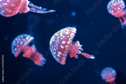 Photography underwater photography jellyfish mastigias papua, spotted jelly, lagoon jelly, g