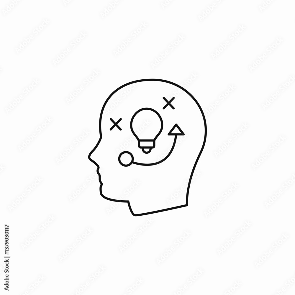 strategy innovation icon sign vector strategy innovation icon sign vector