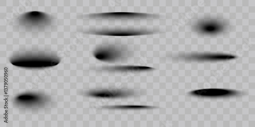 Realistic vector mesh overlay and transparent shadows. Shadows falling from the darkened floor.Vector.EPS 10.