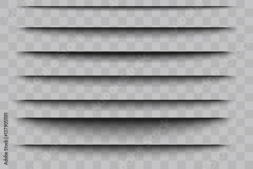 Realistic vector mesh overlay and transparent shadows. Shadows falling from the darkened floor.Vector.EPS 10.