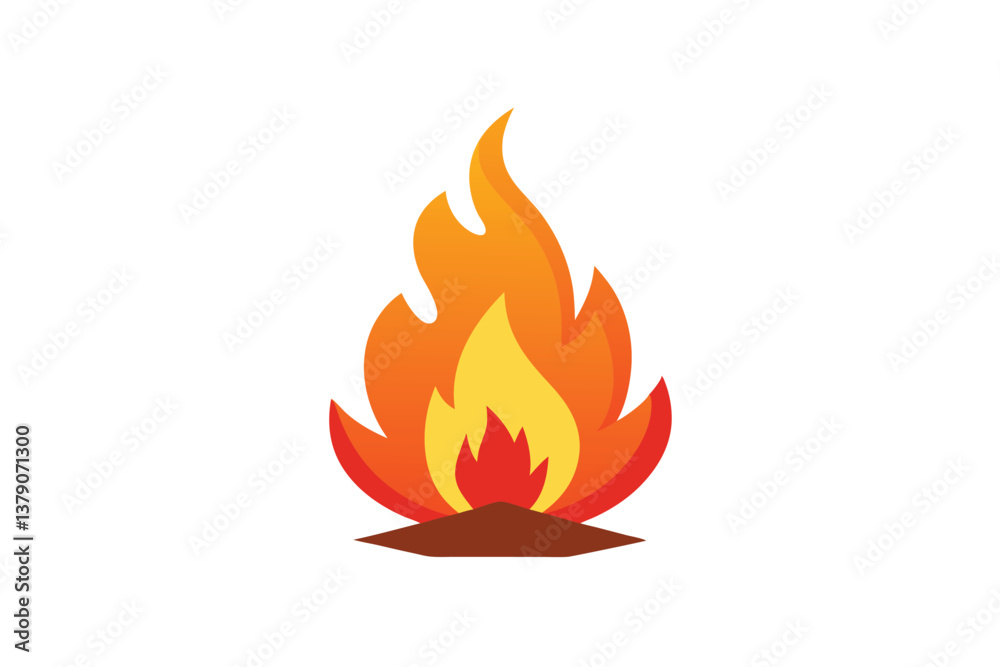 vector fire icon vector fire icon