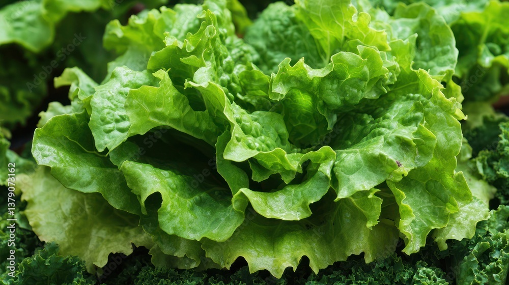 Fresh, Vibrant Lettuce