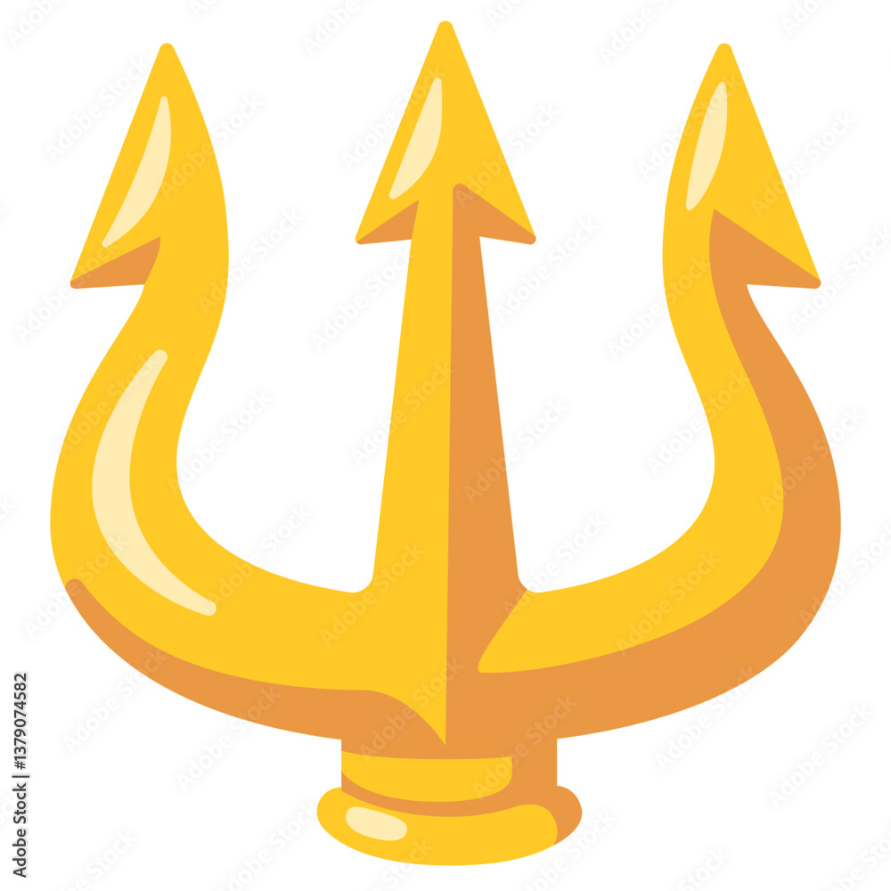 Naklejka premium Trident Emblem