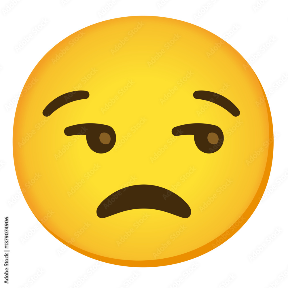 Fototapeta premium Unamused Face 