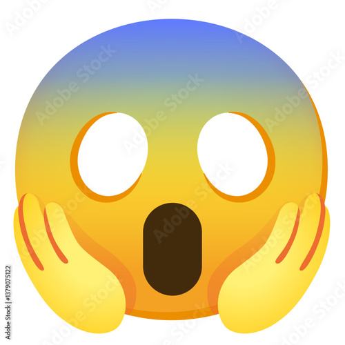 Face Screaming in Fear
