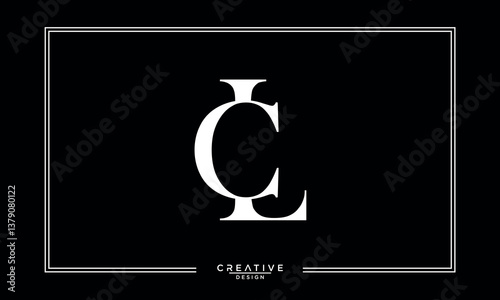 CL, LC,C , L, Abstract Letters Logo Monogram