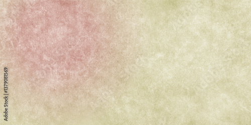 Luxurious Red Watercolor with yellow background  Texture – A Painted Abstract Banner with an Aged Vintage Aesthetic, Delicate Color Gradients, and Artistic Grunge Splashes
