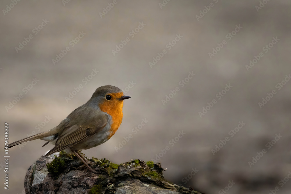 Robin bird is one of the common Garden birds Robin bird is one of the common Garden birds
