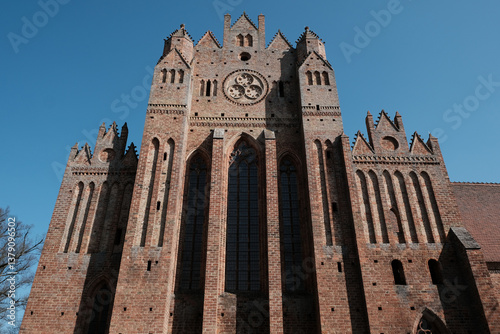 gothic attraction monastery Chorin in brandenburg