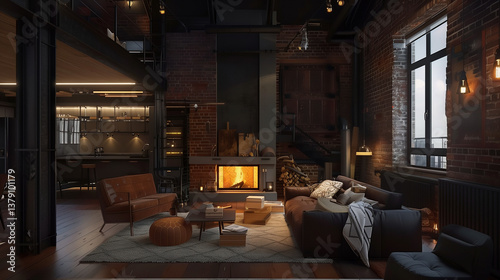 young man sitting on a sofa at home