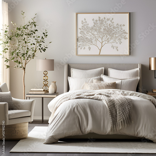 bedroom with bed
