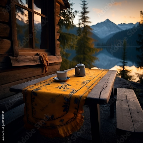 autumn in the mountains