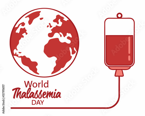 World Thalassemia Day: connecting the globe with blood donation and support.