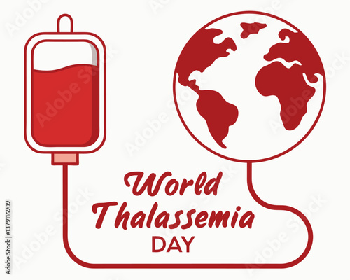 World Thalassemia Day: connecting the globe with blood donation and support.