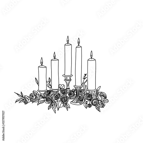 Wedding Line Art Pack