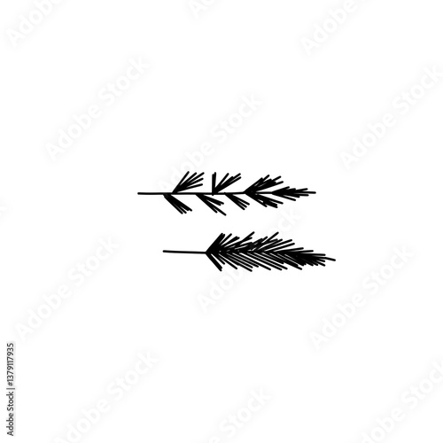 Wedding Line Art Pack feathers 