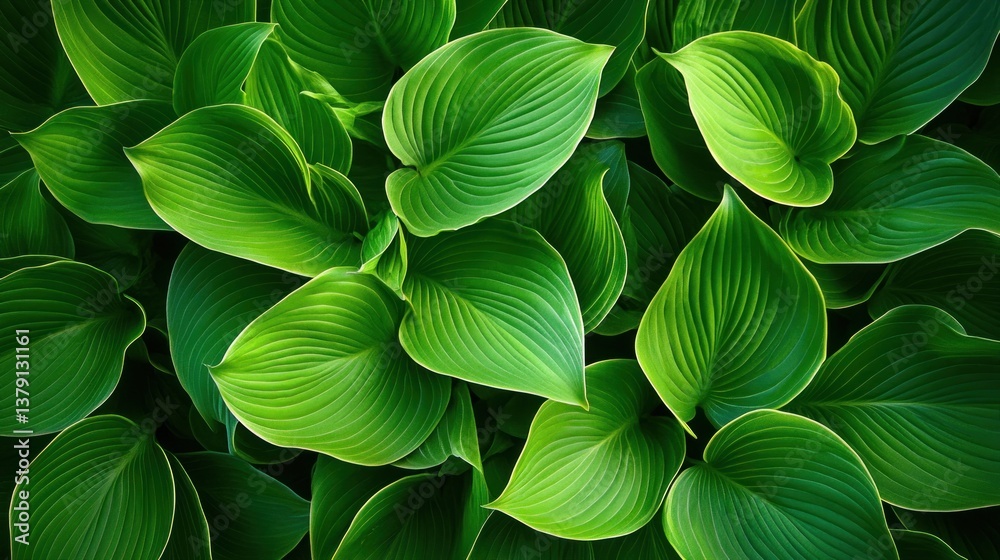 Lush Green Hosta Leaves: A Vibrant Tapestry of Nature Lush Green Hosta Leaves: A Vibrant Tapestry of Nature
