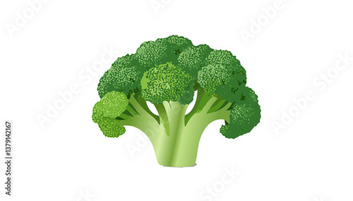 broccoli isolated