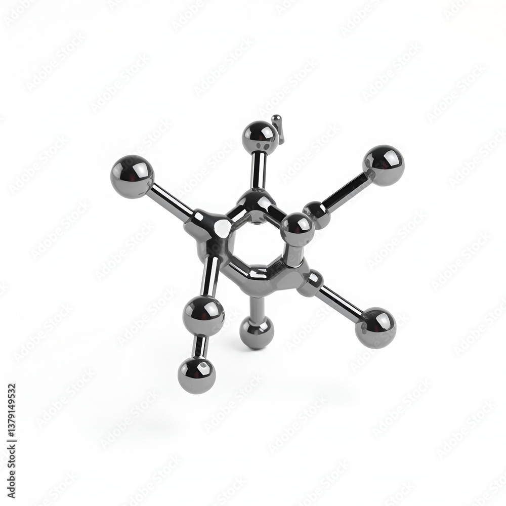 Adamantane molecular model isolated on white Adamantane molecular model isolated on white