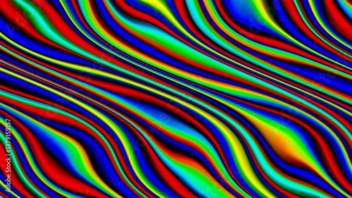 Motion background with animated colored lines (1920x1080 30fps 27s).