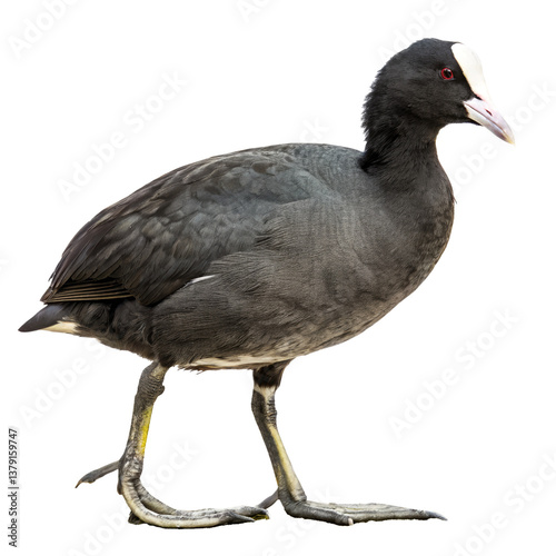 eurasian coot png, transparent background