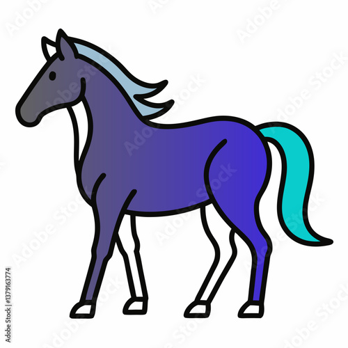 horse vector illustration