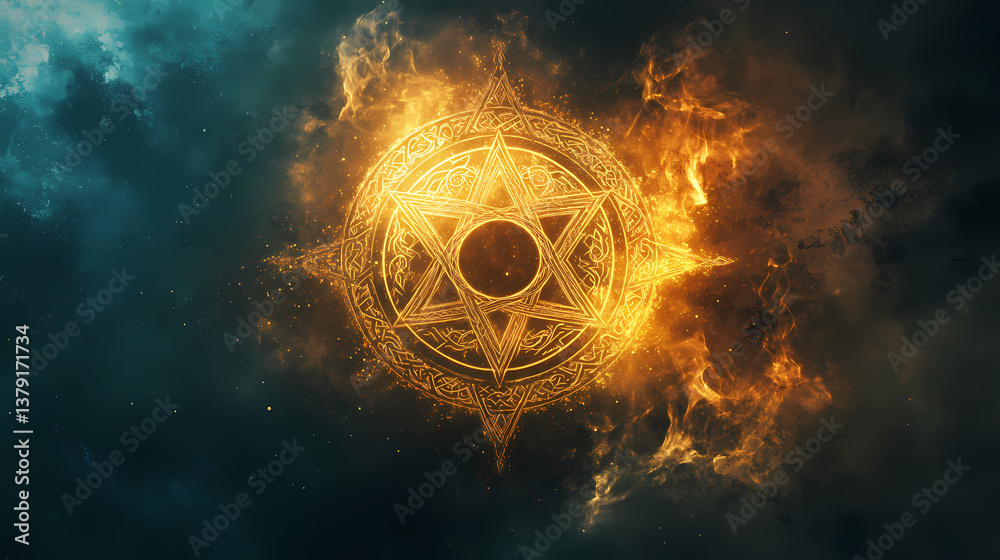 Enchanting love bind rune symbol with mystical elements and ample copy space for spiritual interpretations and artistic designs. Binding Sigils. Illustration Enchanting love bind rune symbol with mystical elements and ample copy space for spiritual interpretations and artistic designs. Binding Sigils. Illustration