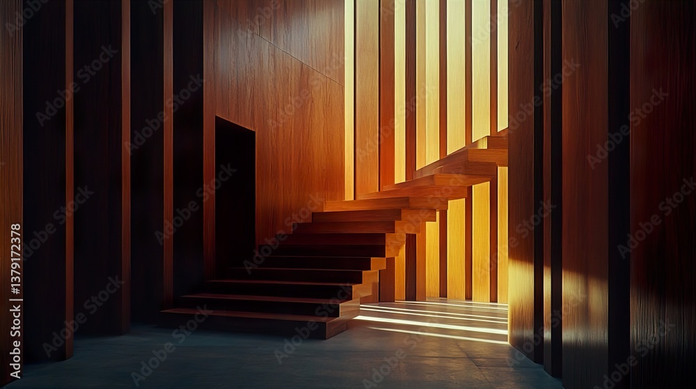 Fototapeta premium Discover the Art of Light and Shadow in Creative Visuals Enhancing Mood and Atmosphere for an Unforgettable Storytelling Experience