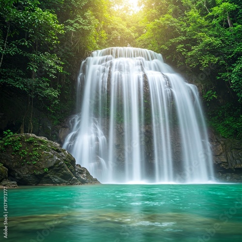waterfall in the forest
