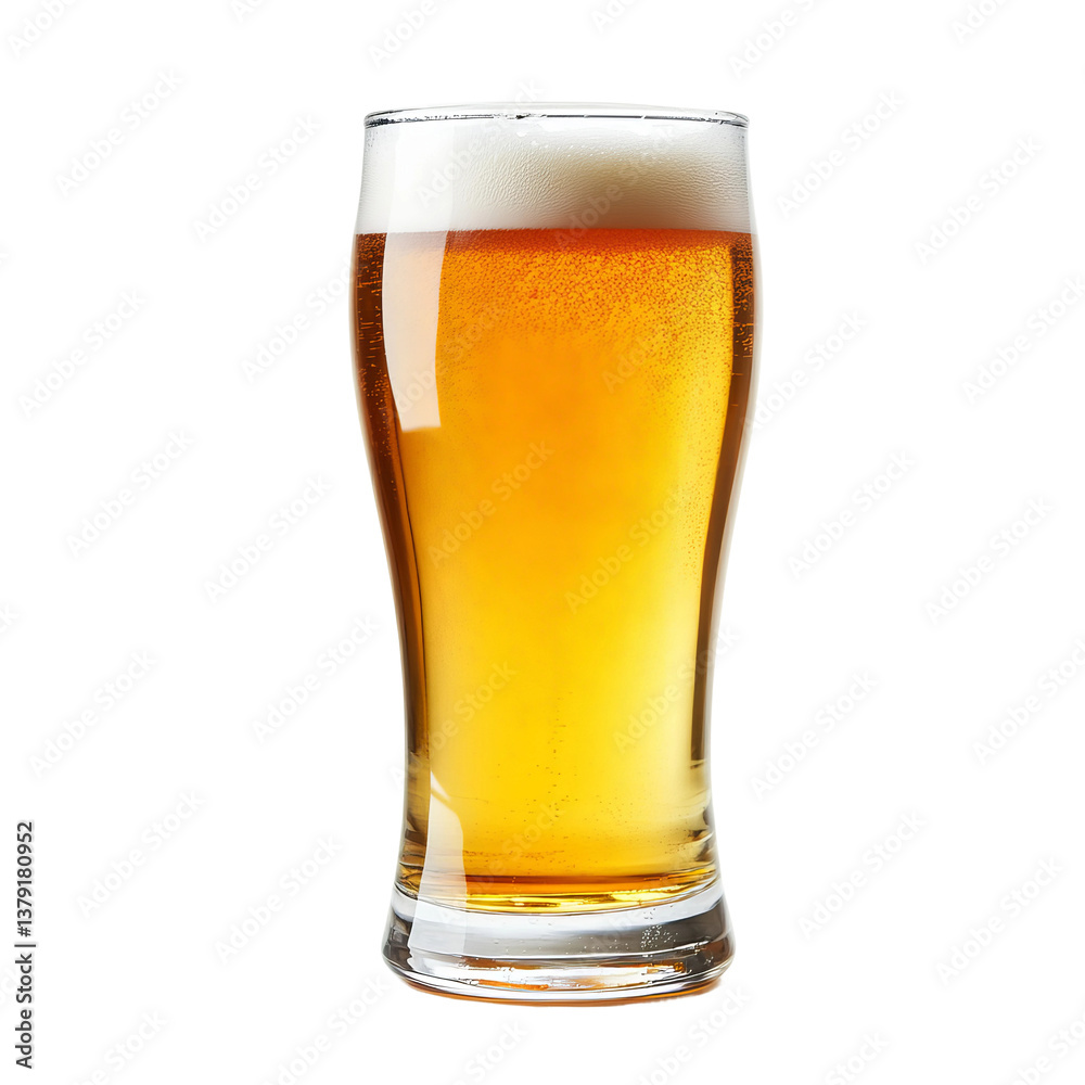 low-perspective view of a cold glass of light low-carb beer
low-perspective view of a cold glass of light low-carb beer
