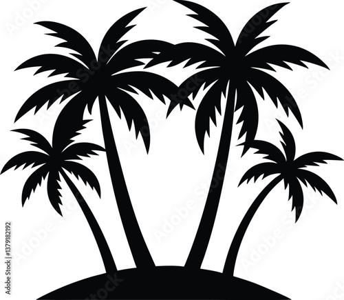 palm tree silhouette