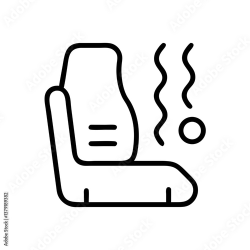 Heated seat icon