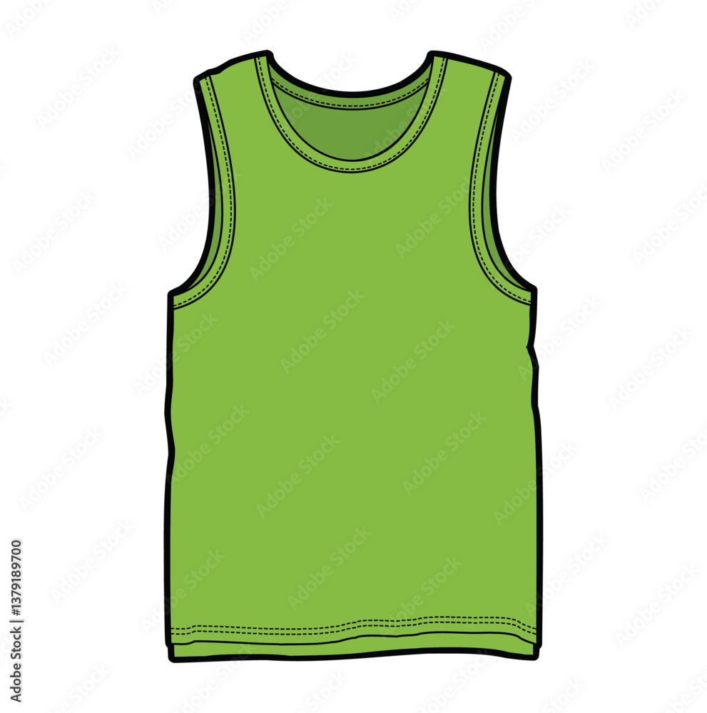 Vibrant Lime Green Tank Top: A stylish, sleeveless tank top in a bold lime green color, perfect for a variety of casual and active wear looks. Vibrant Lime Green Tank Top: A stylish, sleeveless tank top in a bold lime green color, perfect for a variety of casual and active wear looks.