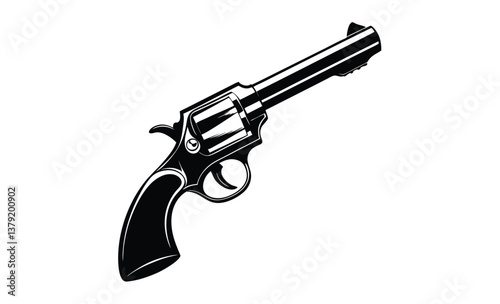 illustration of a gun silhouette