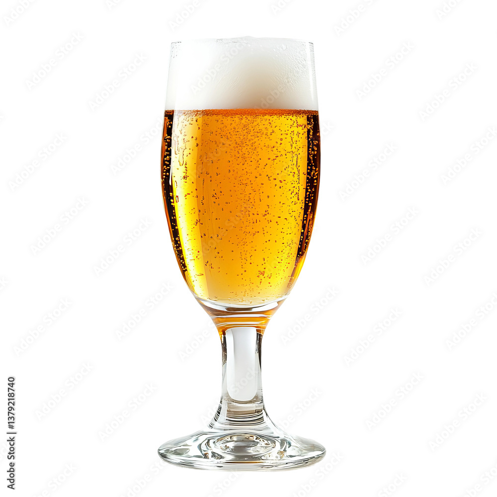 glass of light beer from a low perspective
glass of light beer from a low perspective