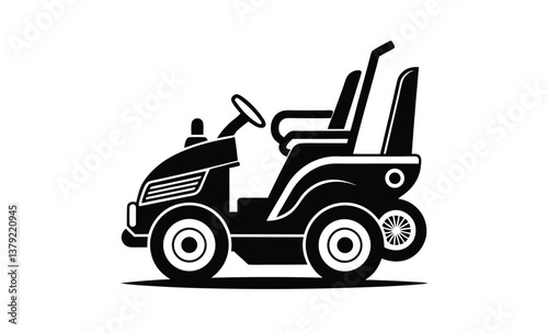 Zero Turn Lawn Mower silhouette