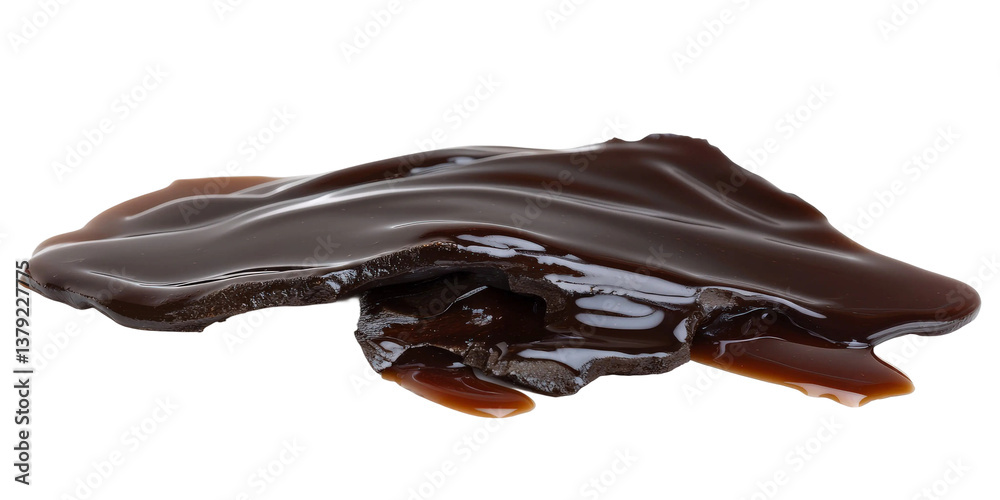 Glossy Liquid Dark Chocolate Poured on a Surface Perfect for Dessert, Baking, or Confectionery Use Unveiling Rich Flavor and Texture Glossy Liquid Dark Chocolate Poured on a Surface Perfect for Dessert, Baking, or Confectionery Use Unveiling Rich Flavor and Texture