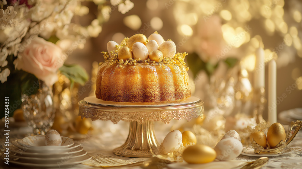Easter Cake - Easter Egg Cake Easter Cake - Easter Egg Cake